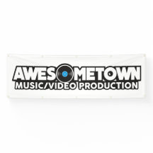Awesometown Outdoor Banner w/ grommets