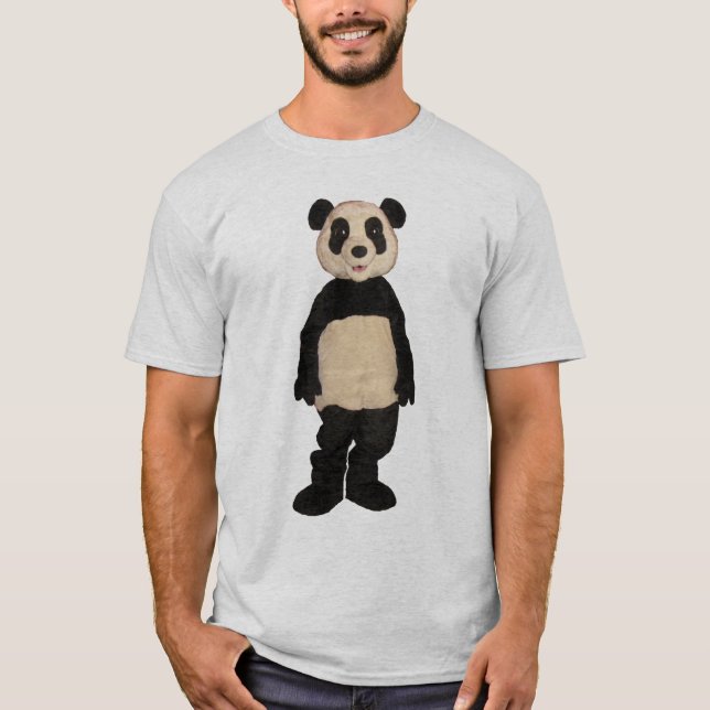Awkward Panda Argyle T-Shirt (Front)