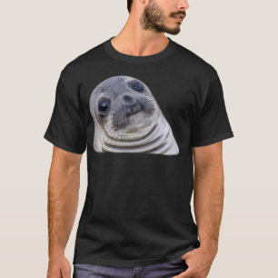 Awkward Seal - Funnyjunk Funny T-Shirt
