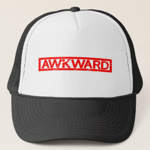 Awkward Stamp Trucker Hat