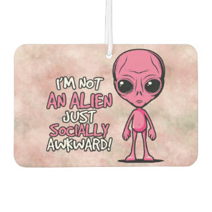 Awkward Visitor Car Air Freshener