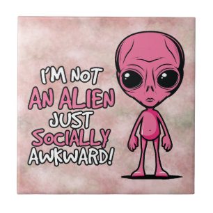 Awkward Visitor Tile