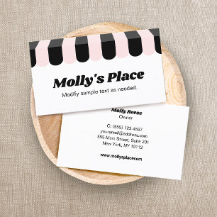 Awning  business card