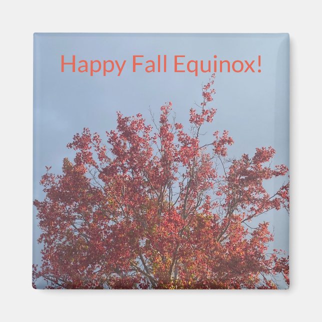 aWorld2Celebrate: Fall Equinox Magnet (Front)