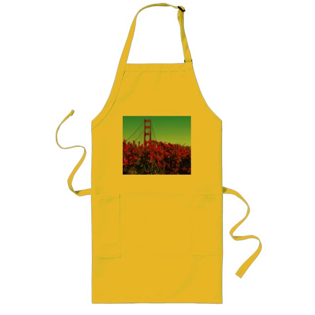 aWorld2Celebrate: Golden Gate Long Apron (Front)