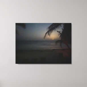 aWorld2Celebrate: GOODNIGHT TULUM MOON Canvas Print