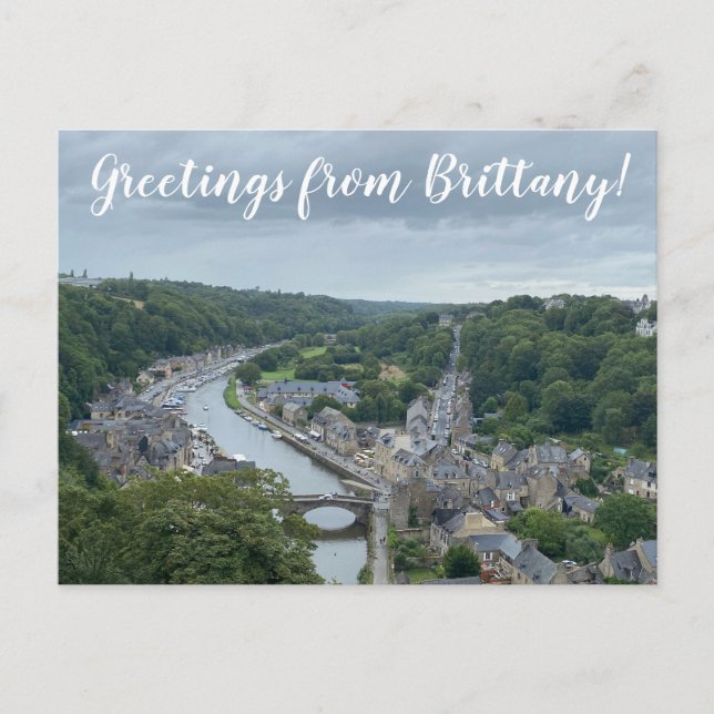 aWorld2Celebrate: Greetings from Brittany! Postcard (Front)