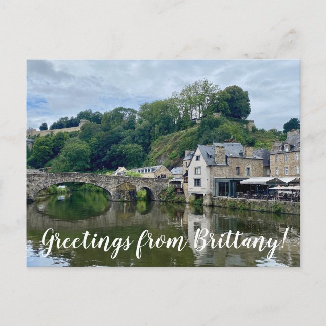 aWorld2Celebrate: Greetings from Brittany! Postcard (Front)