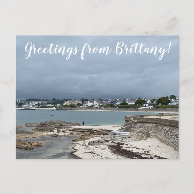 aWorld2Celebrate: Greetings from Brittany! Postcard (Front)