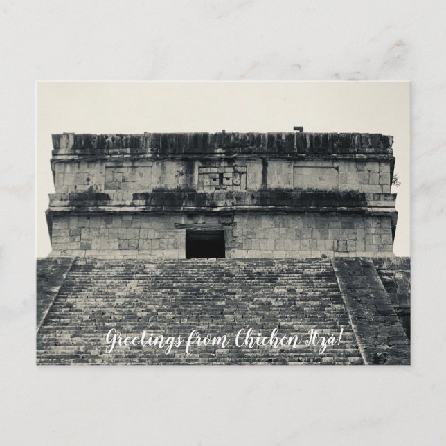 aWorld2Celebrate: Greetings from Chichén Itzá! Pos Postcard (Front)