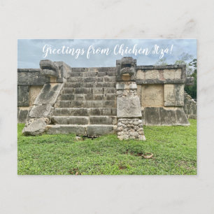 aWorld2Celebrate: Greetings from Chichén Itzá! Pos Postcard