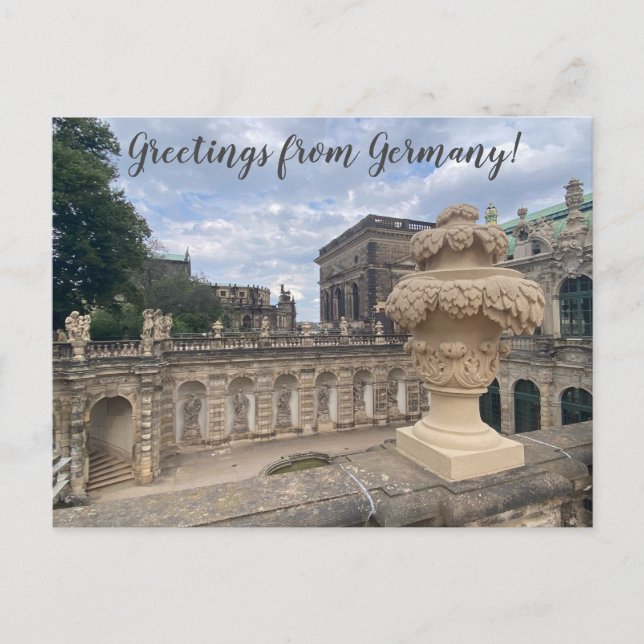 aWorld2Celebrate: Greetings from Germany! Postcard (Front)