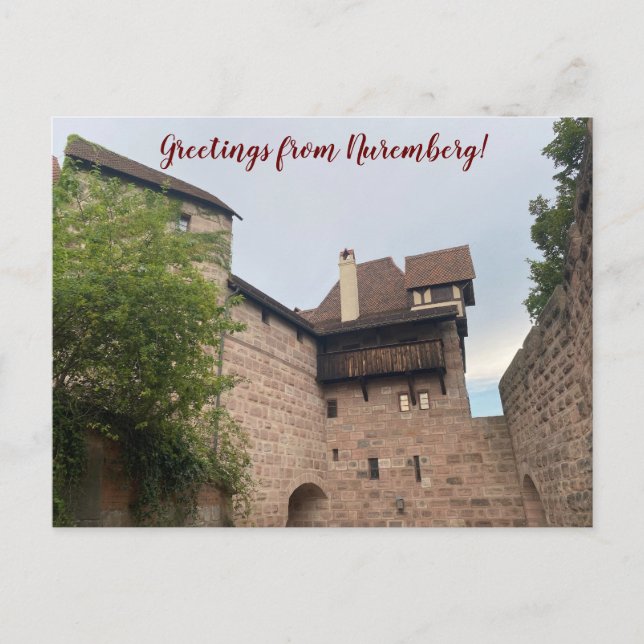 aWorld2Celebrate: Greetings from Nuremberg! Postcard (Front)