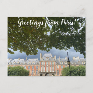 aWorld2Celebrate: Greetings from Paris! Postcard