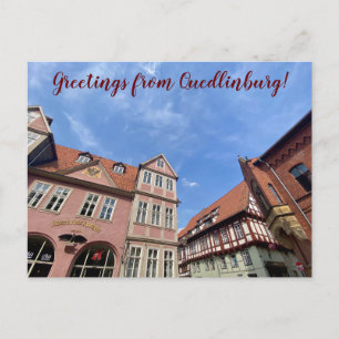 aWorld2Celebrate: Greetings from Quedlinburg! Postcard