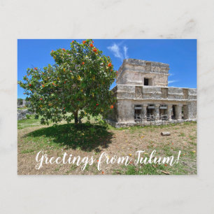aWorld2Celebrate: Greetings from Tulum! Postcard
