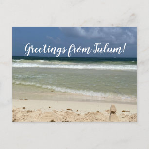 aWorld2Celebrate: Greetings from Tulum! Postcard