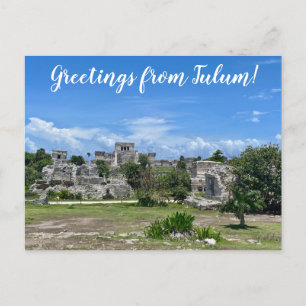 aWorld2Celebrate: Greetings from Tulum! Postcard