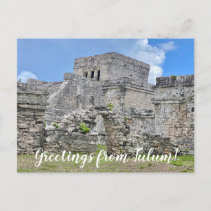 aWorld2Celebrate: Greetings from Tulum! Postcard
