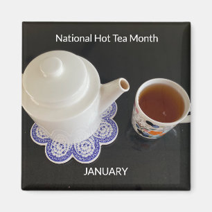 aWorld2Celebrate: National Hot Tea Month Magnet