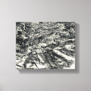aWorld2Celebrate: Snow Spikes Canvas Print
