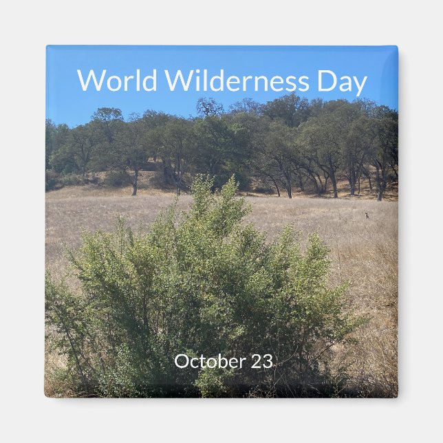 aWorld2Celebrate: World Wilderness Day Magnet (Front)
