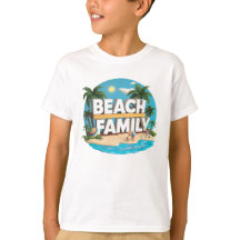 Awsome Coloured Beach Family Kids