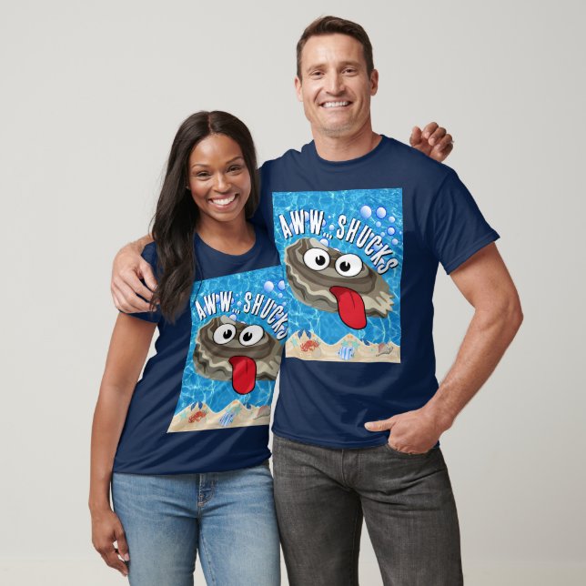 AWW... SHUCKS Oyster T-Shirt (Unisex)