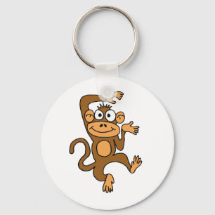 AX- Happy Dancing Monkey Key Ring