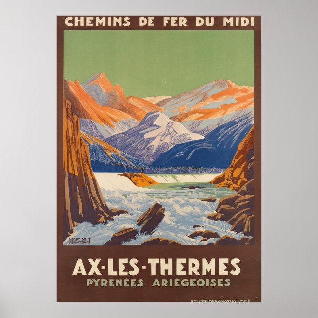 AX LES THERMES POSTER (Front)