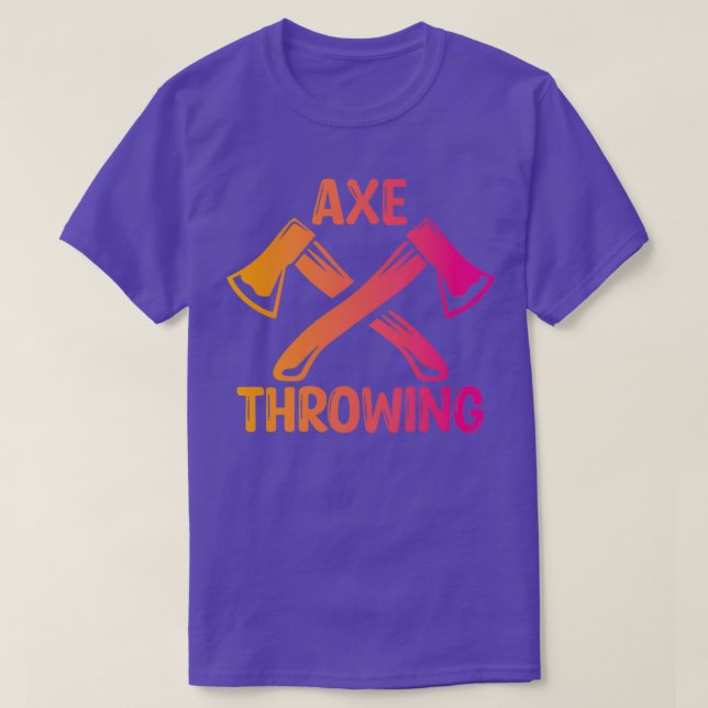 Ax Throwing Ax Throwing Lovers Ax Throwing Desi T-Shirt (Design Front)