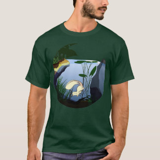 Axalotl dome terrarium T-Shirt
