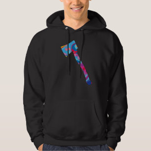 Axe Axe Colourful Graphic Hoodie