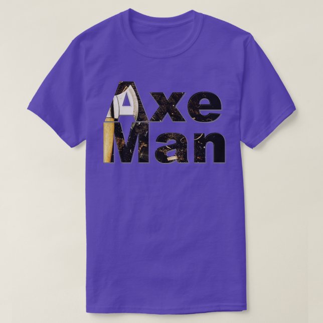Axe Man 1 T-Shirt (Design Front)