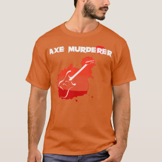 Axe Murderer Guitar Logo T-Shirt