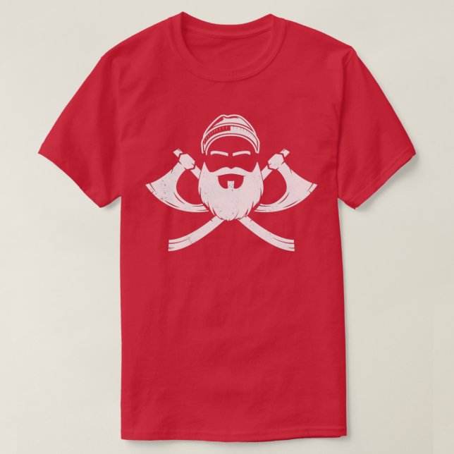 Axe Thrower Gift T-Shirt (Design Front)