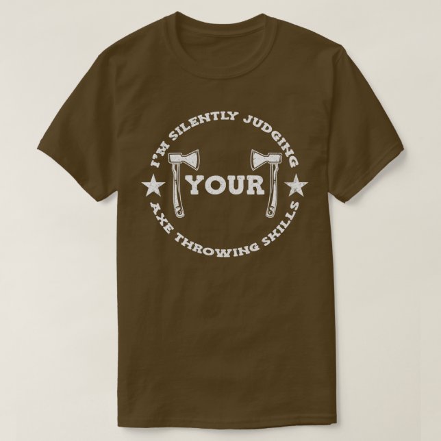 Axe Throwing 101 T-Shirt (Design Front)