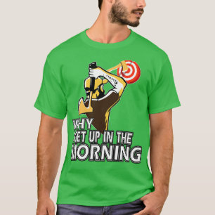 Axe Throwing For Men Hatchet Darts Wood T-Shirt