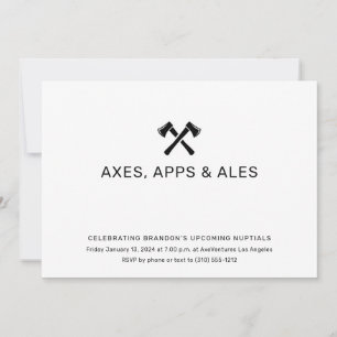 Axe Throwing Invitation