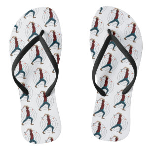 Axe Throwing Jandals
