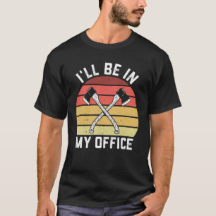 Axe Throwing Lumberjack Funny Axe Thrower T-Shirt