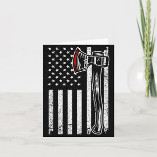 Axe Throwing Novelty For Men Women Ax Thrower Axe  Card