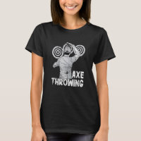 Axe throwing set with target board for men