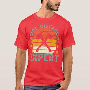 Axe Throwing Social Distancing Expert T-Shirt
