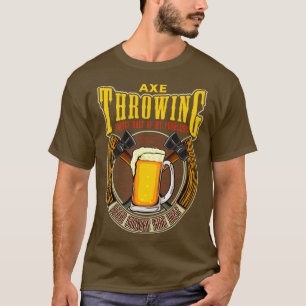 Axe Throwing Solves Half of my Problems Funny Hatc T-Shirt