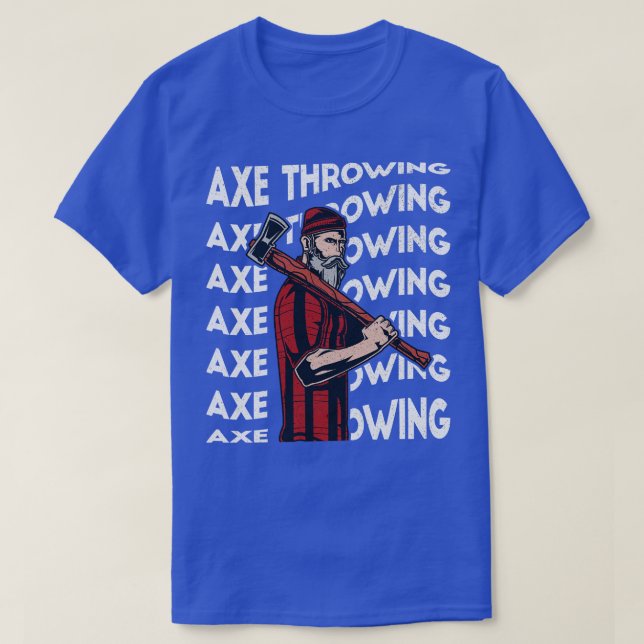Axe Throwing  T-Shirt (Design Front)