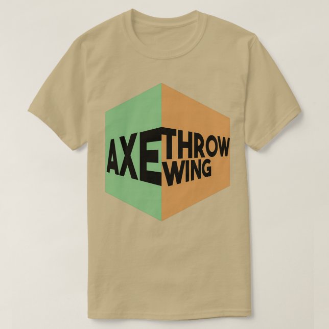 Axe Throwing Target 13 T-Shirt (Design Front)