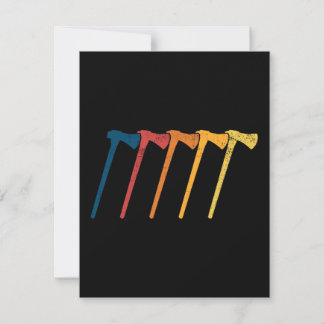 Axe throwing throwing axe invitation