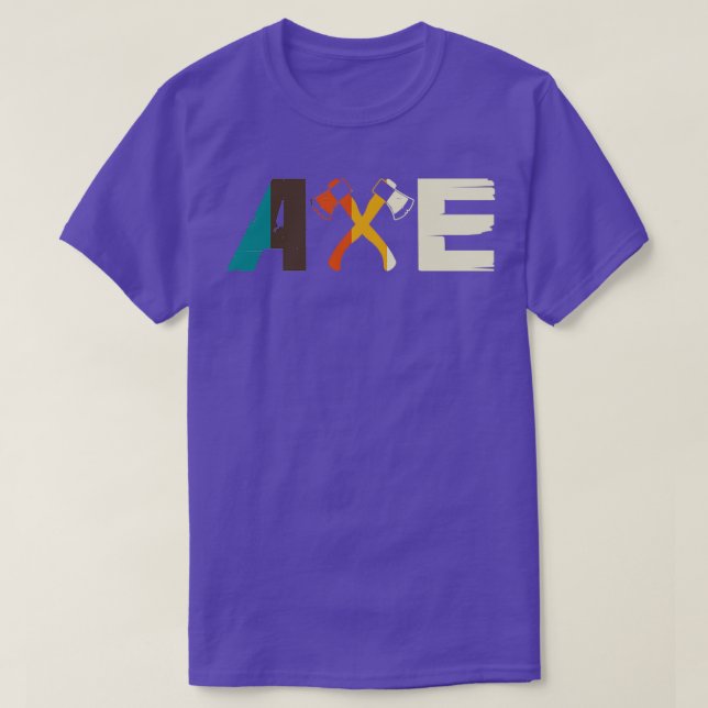 Axe Throwing Tomahawk Hatchet Throw Sports T-Shirt (Design Front)