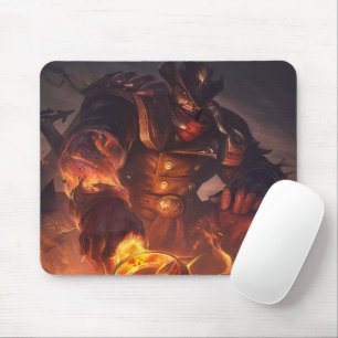 Axe Wielder Gaming Mousepad   High Noon Cowboy Pad